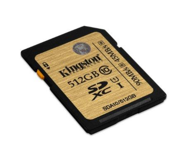 KINGSTON SDXC 512GB CLASS 10 UHS -I Ultimate Flash Card (SDA10/512GB) - 253702 - zdjęcie 2